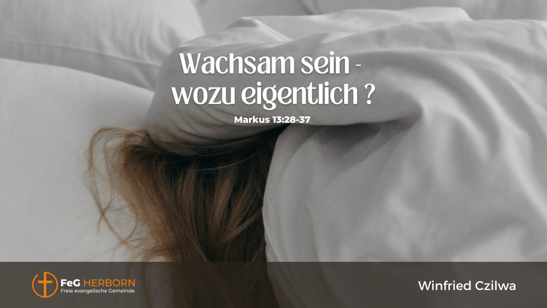 Wachsam sein – wozu eigentlich?