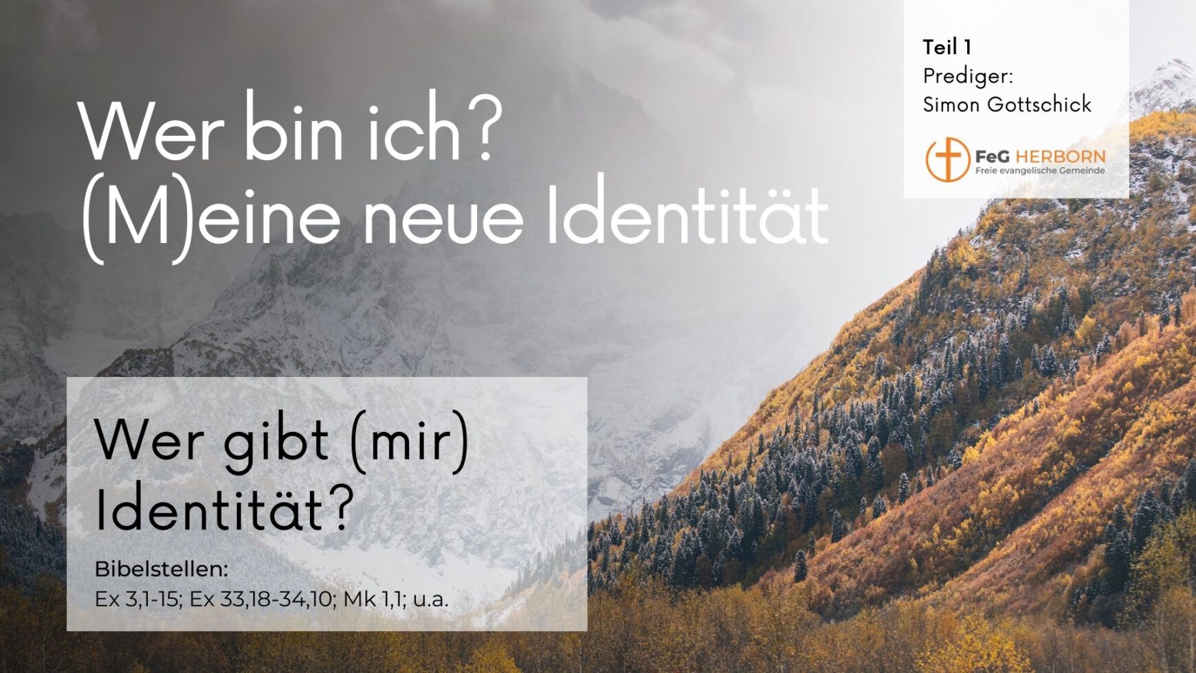 Wer gibt (mir) Identität?