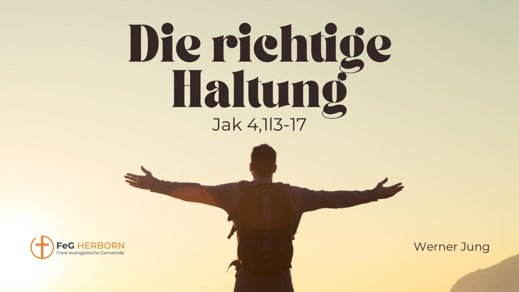 Die richtige Haltung