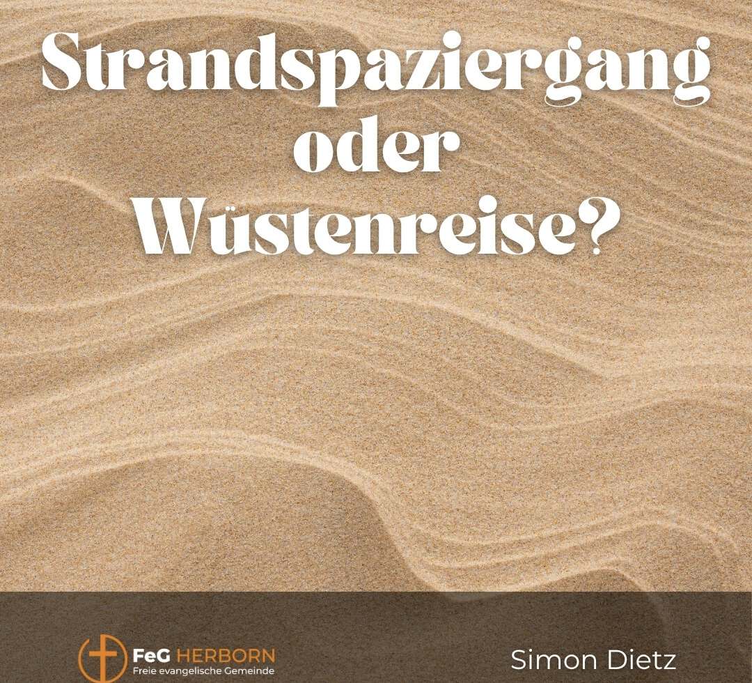 Strandspaziergang oder Wüstenreise (2. Mose 12-14)