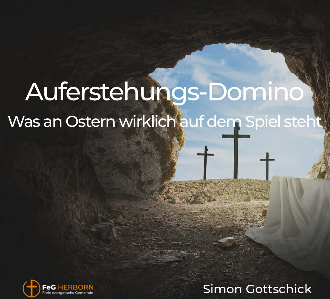 Auferstehungs-Domino: Was an Ostern wirklich auf dem Spiel steht.