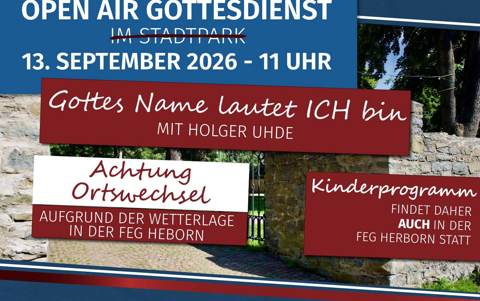 Gottes Name lautet ICH bin