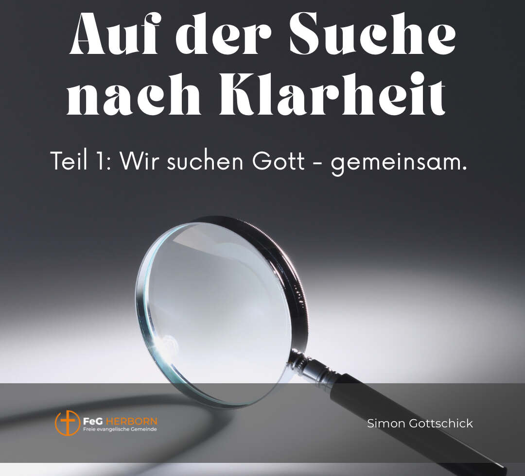 Geistliche Tiefe (Auf der Suche nach Klarheit)